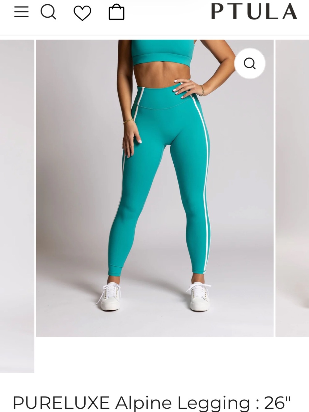Ptula Alpine Legging with Side Stripe